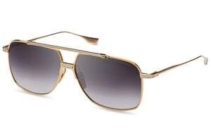 Dita Alkamx DTS100-A-01 Navigator Sunglasses in Yellow Gold and Silver